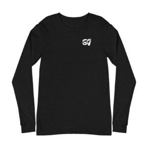 S1 Retro Venice Long Sleeve T-Shirt (100% Cotton) Black