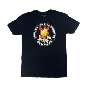 S&M Fuel the Fire Tee - Black