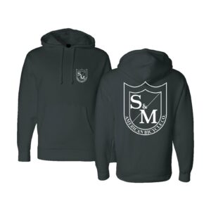 S&M Two Shield Heavy Pullover Hoodie