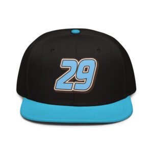 29ers Race 29 Snapback - Sky / Brown - front