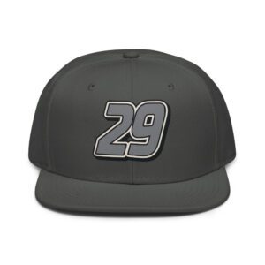 29ers Race 29 Snapback - Stealth Black - front