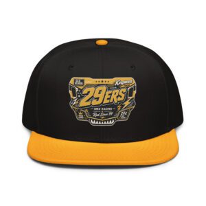 29ers Race Plate Snapback - Mustard - front