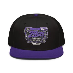 29ers Race Plate Snapback - Night Purple - front
