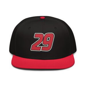 29ers Race 29 Snapback - Fire Red - front
