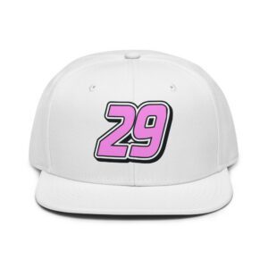 29ers Race 29 Snapback - Blocks Pink / Teal - front