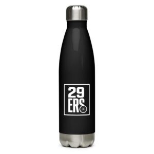 29ers Stainless Bottle 17 oz - Black - front