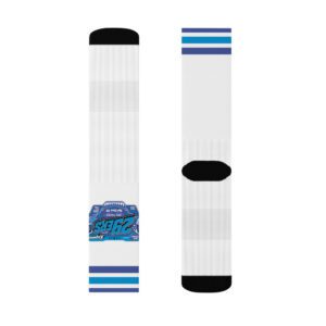29ers Retro Race Socks - Bomma Teal / Blue - front