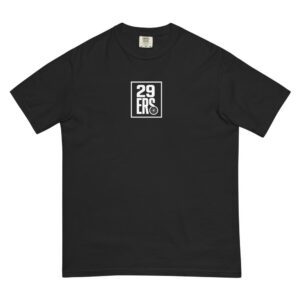 29ers Heavyweight Tee - Black - front