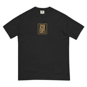 29ers "Black Gold" Heavyweight Tee - front