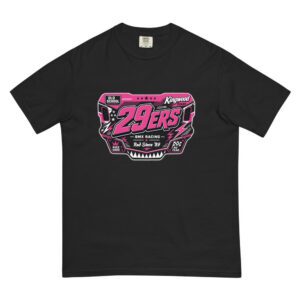 29ers Race Plate Tee - Black / Pink - front