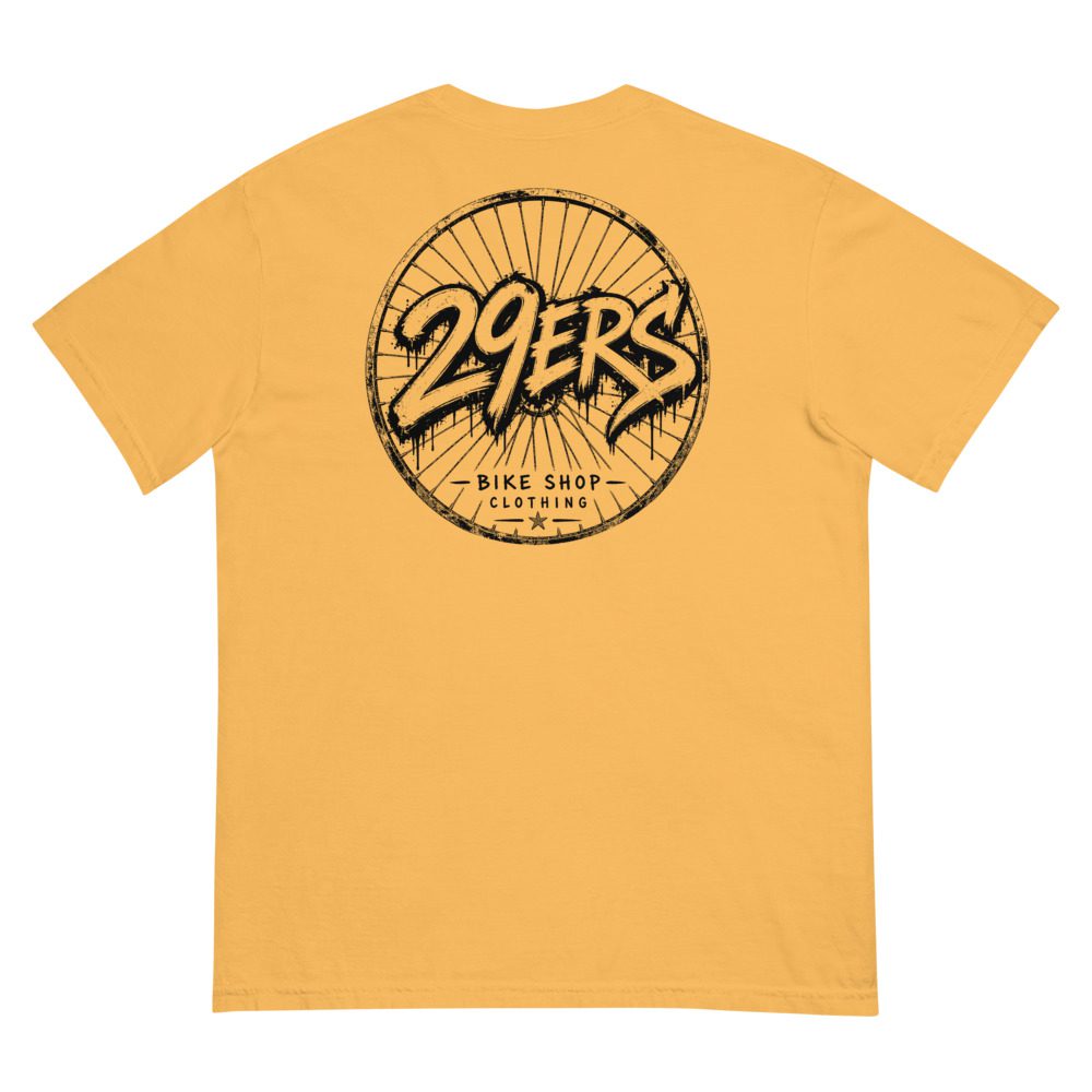 29ers "Mustard" Heavyweight Tee - back
