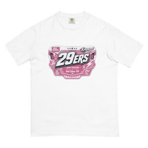 29ers Race Plate Tee - SE White / Pink - front