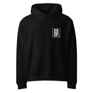 29ers Heavyweight Hoodie - Black - front
