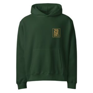 29ers "Field Olive" Heavyweight Hoodie - front