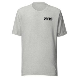 29ers Wordmark Tee - Heather Grey - front