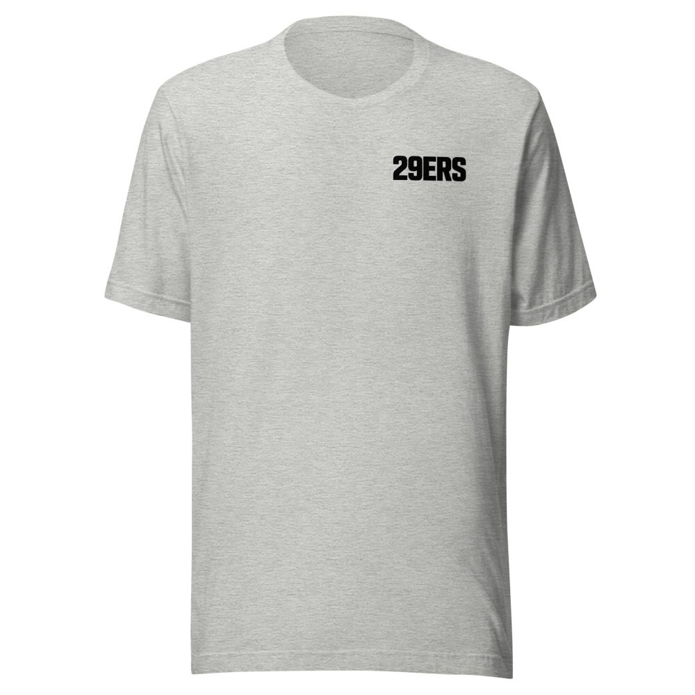 29ers Wordmark Tee - Heather Grey - front