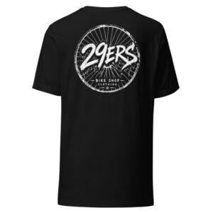 29ers Wheel Back Tee - Black - back