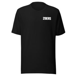 29ers Wordmark Tee - Black - front