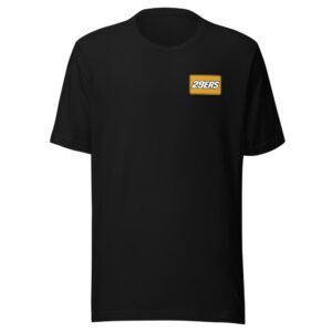 29ers "Mustard" Plate Tee in Black - front