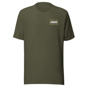 29ers "Field Olive" Plate Tee in Military Green - front
