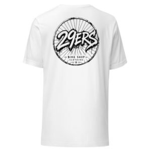 29ers Wheel Back Tee - White - back
