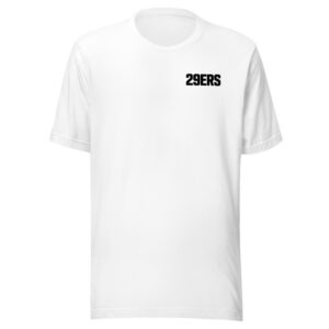 29ers Wordmark Tee - White - front