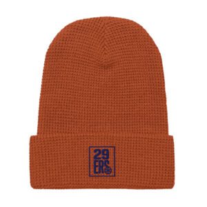 29ers "Burnt Coral" Waffle Beanie - front